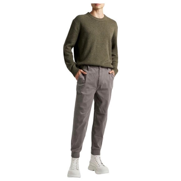 Frame Lyocell-Blend Jogger Pants Size 34 - Picture 2 of 11